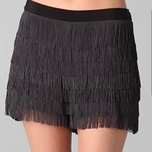 Club Monaco Pants - CLUB MONACO Fringe Shorts